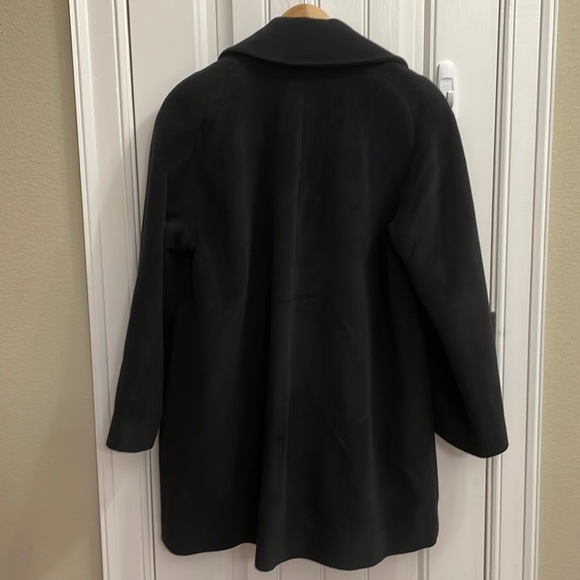 KRISTEN BLAKE ANGORA WOOL BLEND COAT.  M - Picture 4 of 8